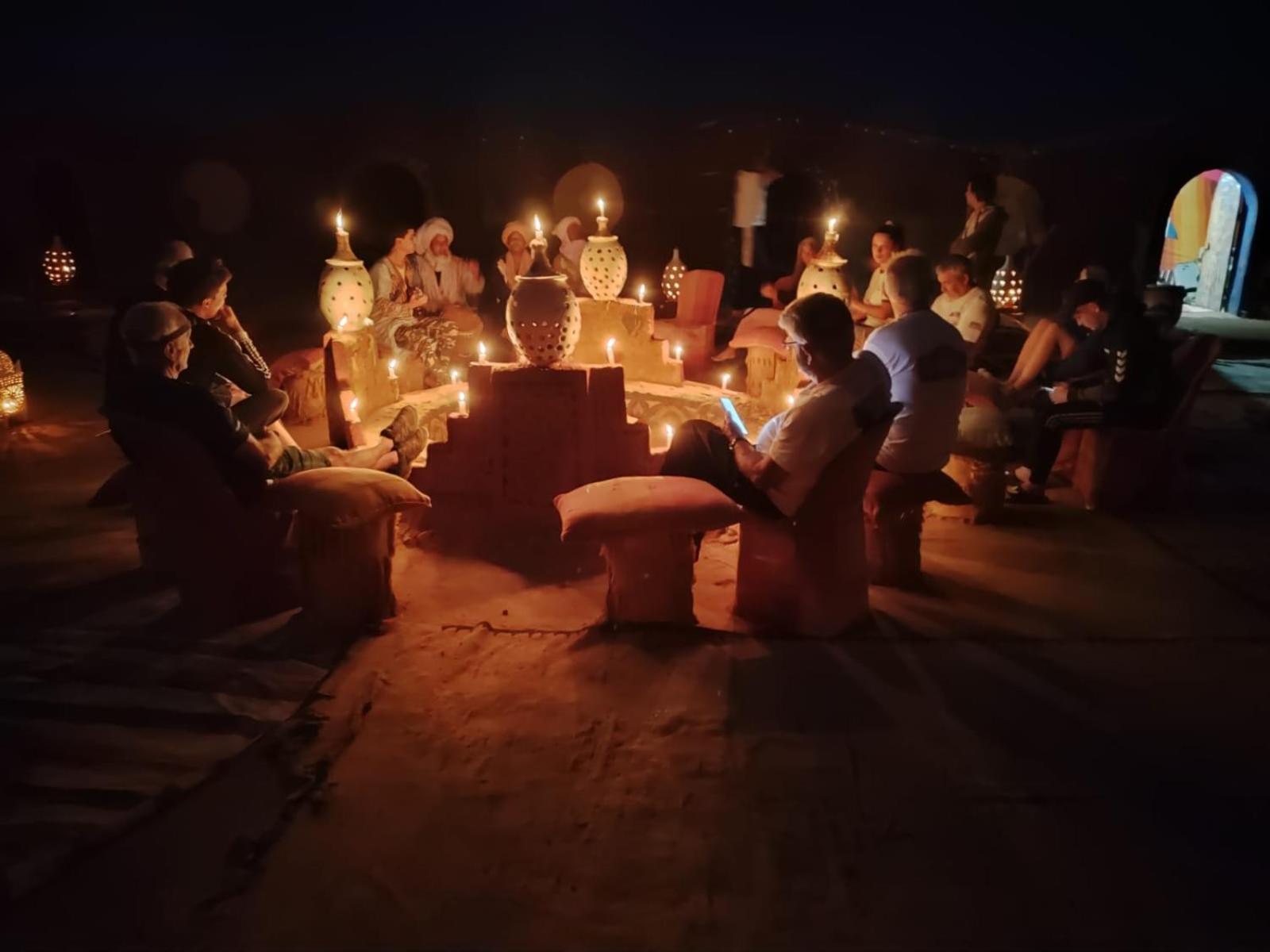 Desert Chegaga Luxury Camp El Gouera Buitenkant foto